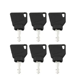 6PCS For JCB Ignition Key For Switch Starter JCB Parts Digger Plant Keys - Picture 1 of 14