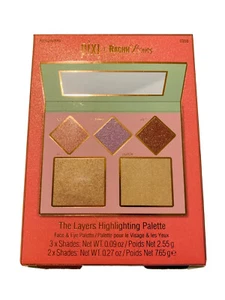 NIB PIXI + Rachh Loves The Highlighting Palette Face & Eye Shadow Palette - Picture 1 of 4
