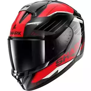 Shark Ridill 2 Bersek Full-Face Motorcycle Helmet Black/ Red/ Anthracite Small - Picture 1 of 10