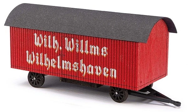 Busch 59964 - 1/87 Möbelanhänger - Rosso - Nuovo - Immagine 1 di 1