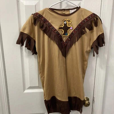 Disfraz de princesa india nativa americana niño por Forum med 8-10 Halloween Foto 1 de 4