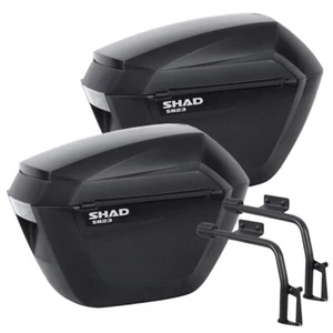 KIT VALIGIE LATERALI SHAD SH23 + TELAIO 3P SYSTEM BENELLI BN 302 S 2019 - 2020 - Picture 1 of 2
