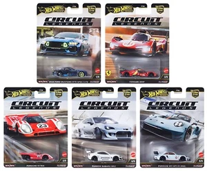 Hot Wheels Premium Car Culture 2025 Circuit Legends FPY86-961K 5er Set auf Lager - Bild 1 von 6