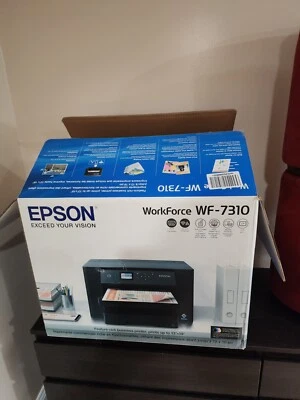 Epson WorkForce Pro WF-7310 ColorLarge Format Printer - Black - Image 1 of 3