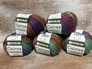 Lot of 5 Queensland Collection CAIRNS Cotton Blend YARN - 32 Queanbeyan - Picture 1 of 5
