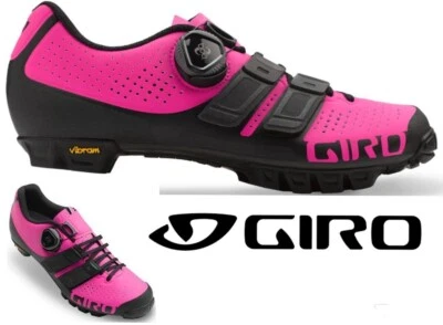 GIRO sica techlace mountain bike shoes BOA clipless cycling 39 CARBON womens 7.5 - Image 1 of 4