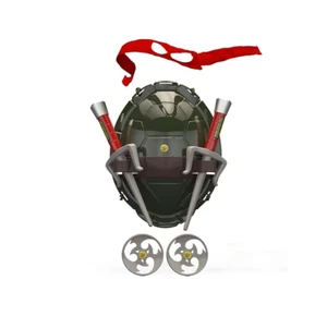 Ninja Turtle Shell Costume Toy - Black Red - Picture 1 of 6