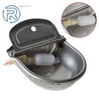 Stainless Steel Water Trough Bowl Automatic Drinking Horse Cow Sheep Auto Fill