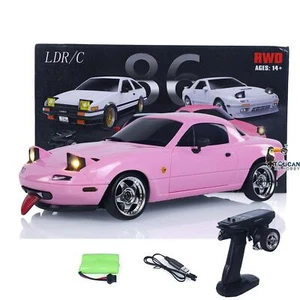 LDRC Radio Controlled Drift Car 1/18 4*2 RC Racing Vehicle Motor Servo Gyroscope - Picture 1 of 23