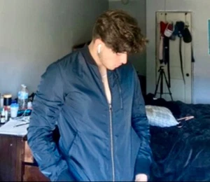 On The Byas Vintage Pac Sun Bomber Flight Satin Silky Glanz Jacket - Picture 1 of 11