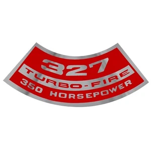 Calcomanía para filtro de aire Corvette 327 1967-1968 350 caballos de fuerza 3903392 - Imagen 1 de 1