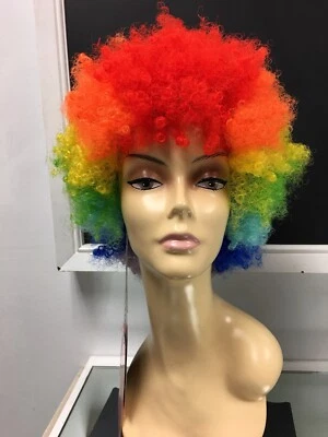Forever Young FOXXY Disfraz Afro Fantasía Juegos con disfraces Peluca Rizada Multicolor CIERRE Foto 1 de 4