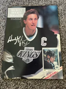 *WAYNE GRETZKY*SIGNIERT*AUTOGRAMMIERT*BECKETT*AUSGABE #1*LOS ANGELES*KÖNIGE*COA* - Bild 1 von 5