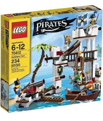 LEGO 70412 Pirates Soldiers Fort (Retired, Brand new in box) Free postage - image 1 of 2