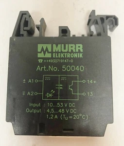 Módulo optoacoplador electrónico Murr Art No: 50040 #10107 - Imagen 1 de 6