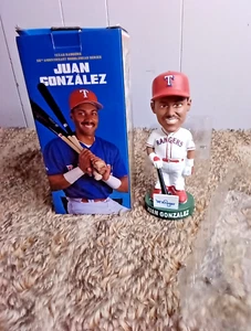 Texas Rangers 50th Anniversary JUAN GONZALEZ Bobblehead SGA 2022 - Picture 1 of 7