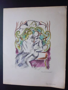gravure: de Touchagues..le redez-vous - Picture 1 of 3