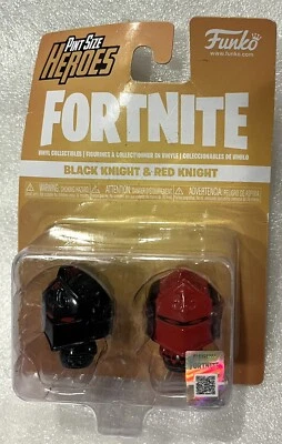 NEW - Funko Pint Size Heroes: Fortnite Black Knight & Red Knight 2 Pack MINI - Image 1 of 4