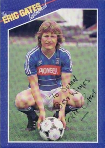 Eric Gates - Ipswich - Signed Program - COA (8591) - Picture 1 of 1