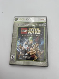 LEGO Star Wars The Complete Saga Xbox 360 CIB Complete with Manual Tested C - Picture 1 of 7