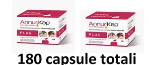 Annurkap PLUS (90 + 90 Capsule) 180 capsule Anticaduta Capelli Uomo Donna - Foto 1 di 1