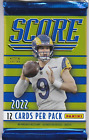 ?? 2022 Panini Score Nfl Football (1) Pack (12) Cards Per Pack New Sealed ??