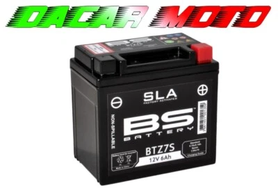 Battery Charged BTZ7S-BS Honda CBR 125 Rw 80 Km H 2009 2010 - Image 1 of 4