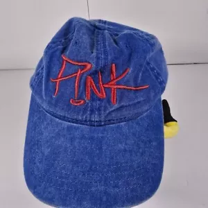 Cappello Berretto Baseball P!nk World Tour 2018 Rosa Blu Rosso Regolabile Strapback - Foto 1 di 3