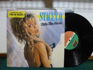 STACEY Q BETTER THAN HEAVEN ( TWO  OF HEARTS). NEAR MINT.    VINYL     LP. - Picture 1 of 2
