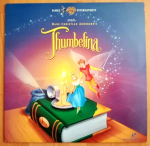 LaserDisc Pucelina (Thumbelina, animé) - Don BLUTH - NTSC Wide Screen WB - Photo 1/2