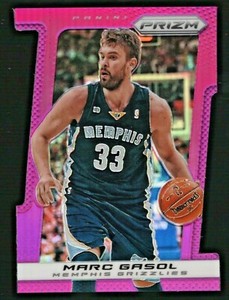 Marc Gasol 2013-14 Panini Prizm Purple Die Cut # 127 19/49 Memphis Grizzlies
