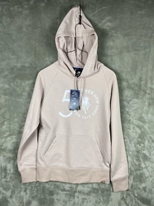 Sudadera con capucha New Balance Pink 2021 NYC Marathon 50 aniversario nueva con etiquetas para mujer talla XS - Imagen 1 de 9
