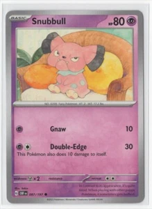 Pokemon Obsidian Flames 087/197 Snubbull - Picture 1 of 1