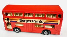 MATCHBOX SUPERFAST # 17 THE LONDONER vintage 1972 Berger Paints Lesney England 