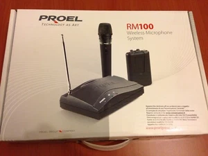 Proel RM100 Radiomicrofono Semi-Professionale ad Archetto Lavalier NERO - Foto 1 di 4