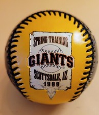 1999 San Francisco Giants Spring Training Logo Baseball Decorative