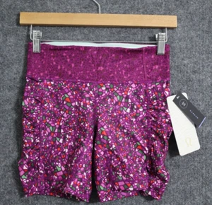 Lululemon Shorts Women 4 Purple Speed Track Mid Rise 6" Train Athleisure Run NWT - Picture 1 of 7