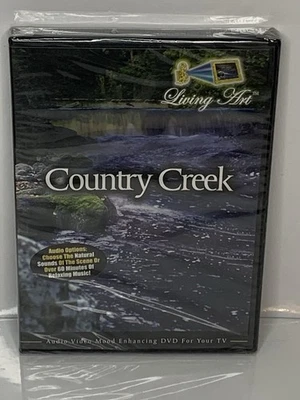 Living Art: Country Creek (DVD, 2005) Relaxation, New Factory Sealed - Image 1 of 4