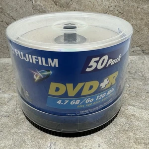 FUJIFILM CD-R 80 MIN. 700MB 50 PACK NEW Open Box 48X speed FREE SHIPPING - Picture 1 of 6