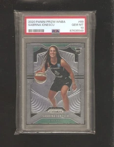 Sabrina Ionescu 2020 WNBA Rookie PSA gema como nueva 10, Oregon, New York Liberty Champs - Imagen 1 de 2