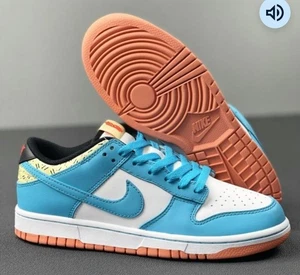 ✅Unveröffentlicht Nike Dunk Low GS Kyrie Irving Baltic Blue / DN4179-400 / Größe 7Y - Bild 1 von 10