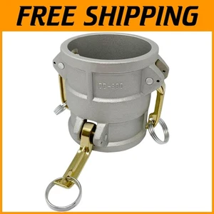 High-Pressure Aluminum Camlock Coupler, 3" Female x 3" - Picture 1 of 4