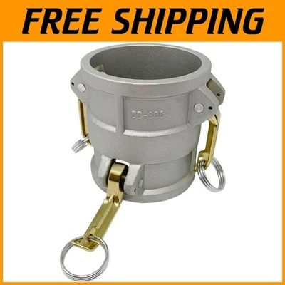 High-Pressure Aluminum Camlock Coupler, 3" Female x 3" - Image 1 of 4