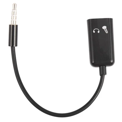 Divisor de audio estéreo de 3,5 mm macho a auriculares + adaptador de micrófono4991 - Imagen 1 de 4