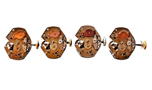 Timex Watch Movement Lot M23 watch parts lot 374 B47 277 & I11 - Picture 1 of 2