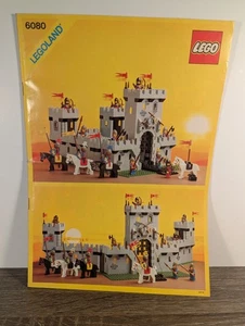 Vintage LEGOLAND King's Castle #6080  Original Instruction Manual ONLY Lego 1984 - Picture 1 of 5