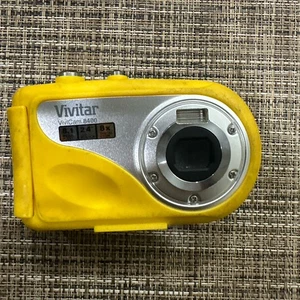 Vivitar ViviCam 8400 8.1 MP Digital Camera Yellow Tested Under Water Camera - Picture 1 of 9