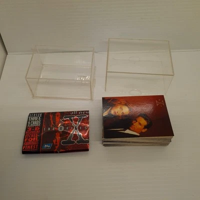 X Files Season 3 TVS Complete 72 Card Trading Card Set Topps Cards 1995 Excellen - Image 1 of 3