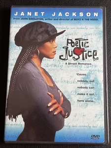 Poetic Justice (DVD, 1993) - Tupac Shakur & Janet Jackson ~ Like New | B2G1FREE - Picture 1 of 3