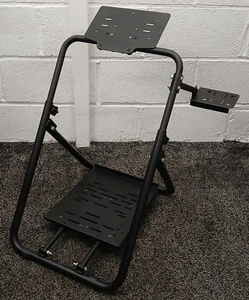 Racing Steering Wheel Stand Adjustable With Gear Shifter Holder for Logitech - Picture 1 of 4